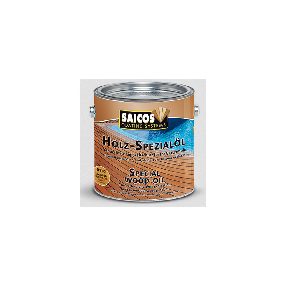 Saicos olej tarasowy 0180 czarny 2,5 l
