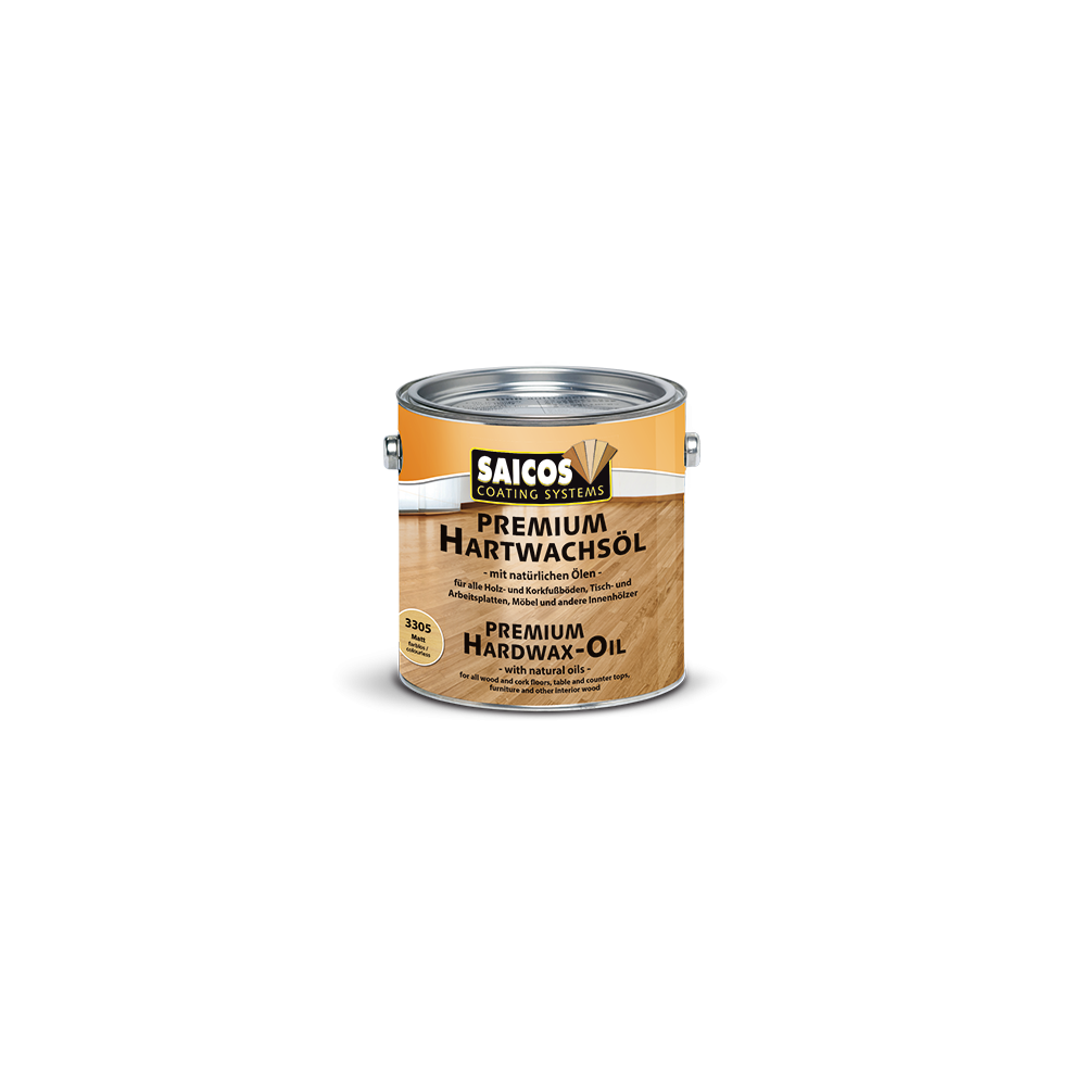 SAICOS - Wosk twardy olejny rosewood mat 2,5 L 3385