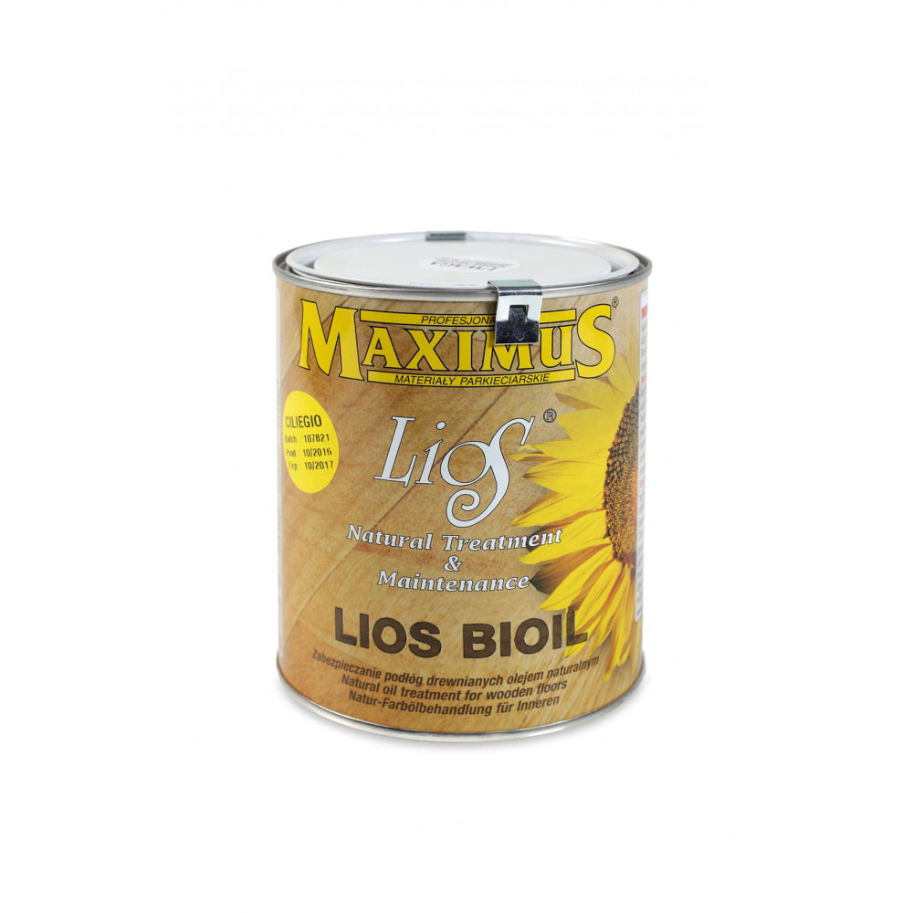 Lios Bioil – olej do podłóg Super Bianco  1l