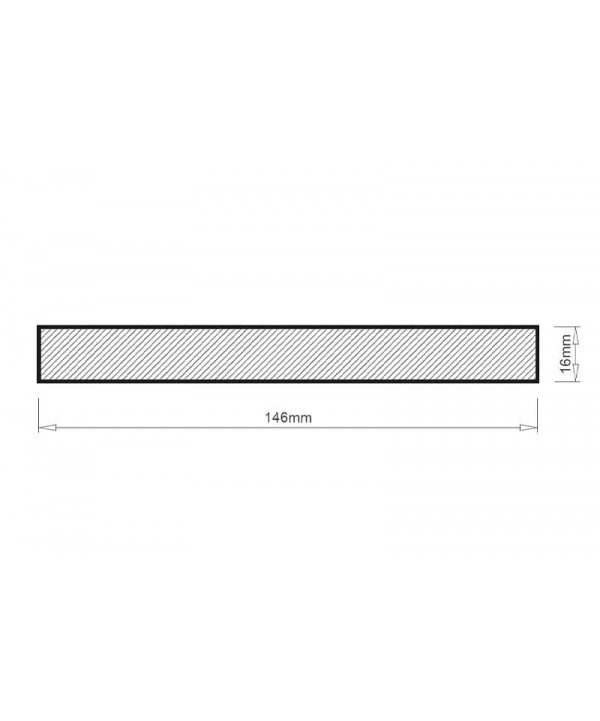 Deski tarasowe Milboard listwa czołowa MFN360 16x146x3600 mm